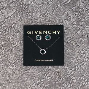 Givenchy earnings and necklace set